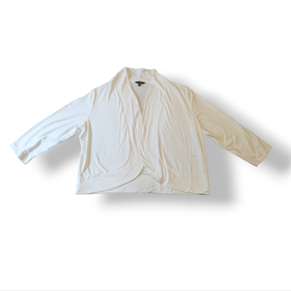Conrad C cream white open front XL